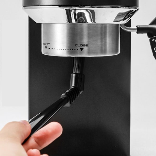 3 kpl Puhdistusharja Uudelleenkäytettävä, mukava tarttua kyynärpäästä Ergonominen jäykkä kahvimyllyn puhdistusharjatangon tarvikkeet