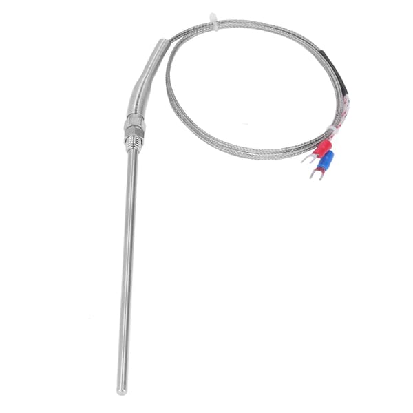 BERM K-typ Termoelement Temperaturkontrollsensor 0‑400℃ 150mm Sond 1m Kabel