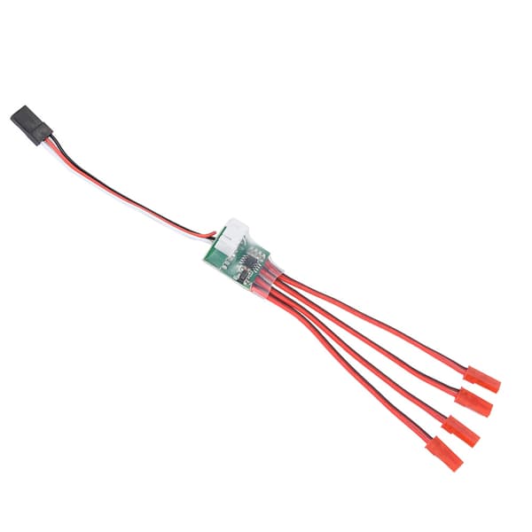RC Fly Tilbehør LED Lys Strip Controller til Fjernstyret Fly (3S)