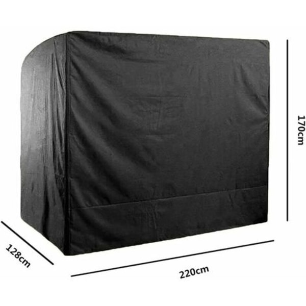 Vedenpitävä 3-paikkainen cover, 220x125x175cm 210D Oxford Anti-UV Swing cover cover