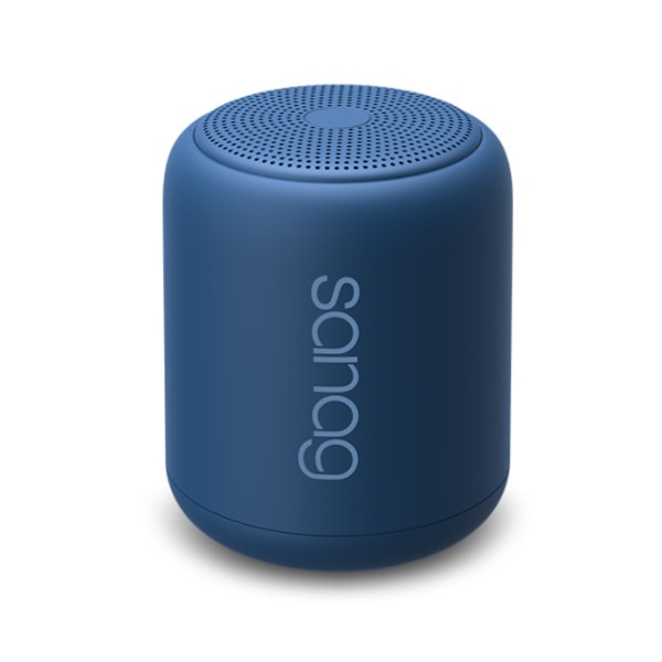 Bluetooth högtalare, ingen utomhus vattentät bärbar minihögtalare (blå),