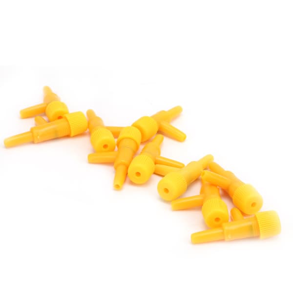 T-formet Plast 2-veis Luftventil Akvarium Luftpumpe Splitter