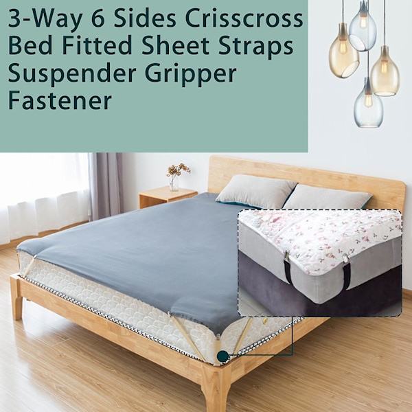 Sekssidet fast clips sofabetræk quilt anti-run multi-clip