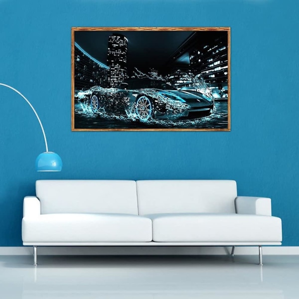 5D diamond painting vesiurheiluauto 30*45 [täystimantti 140g]