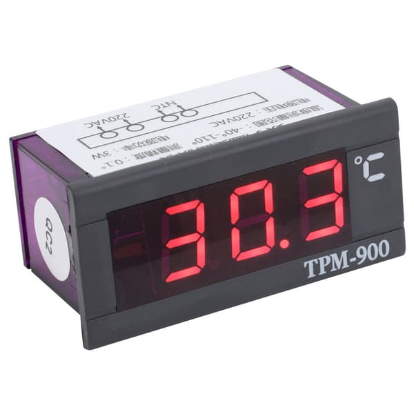 LCD digital temperaturpanelmätare -40℃ till +110℃