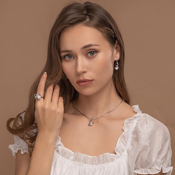 Ørering Pearl Daily Outfit Modesmykker Ac6118 earing
