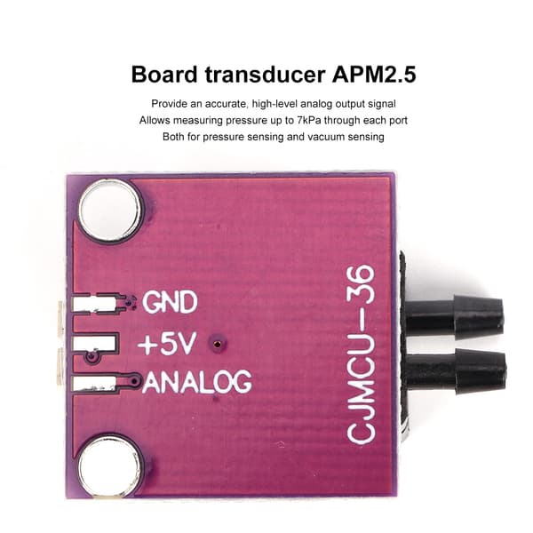 MPXV7002DP Breakout Trykksensor Kort Transduser APM2 5 Elektriske Komponenter