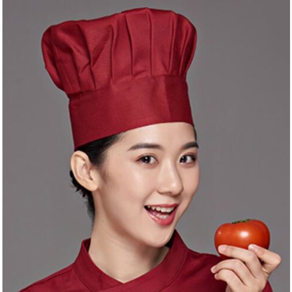 Kitchen Hotel Chef Hat (Vit)