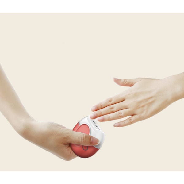 Elektrisk nagelklippare Röd nagelklippare gammal vuxen vuxen baby barn nagelklippare automatisk trimmer