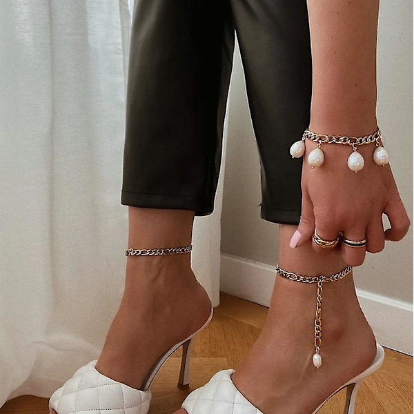 Armbånd Barok Pearl Daily Outfit Metallic Element B1454