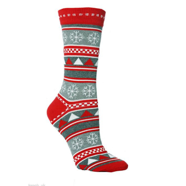 Julstrumpor (snöflinga/triangel)