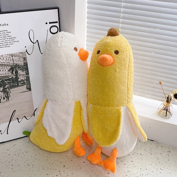 Banan and pude dukke sove plys legetøj yellow