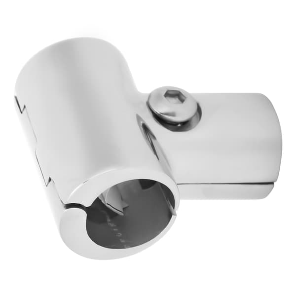 T-kobling i rustfritt stål 3-veis rørforbindelse rørfittings for båt 22mm/0.9in