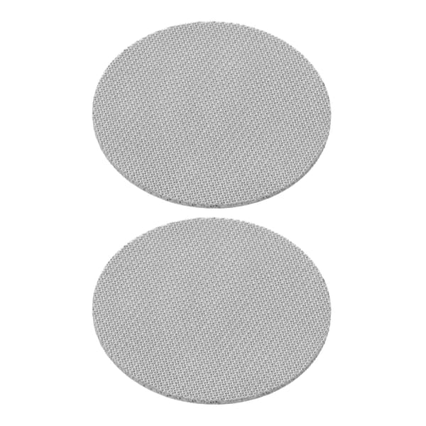 2-pack 1 mm kaffepuckscreen i rostfritt stål 51 mm diameter sekundär vattendistribution