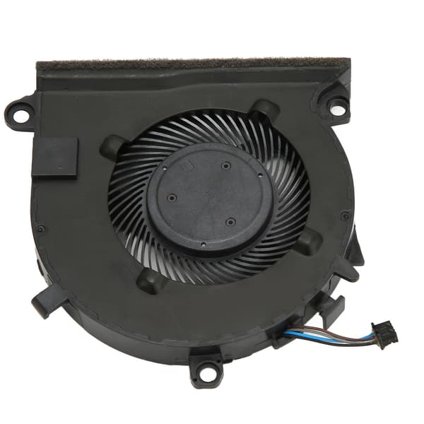 CPU-blæser med 4-polet stik, aluminium ABS DC 5V 0,5A, udskiftningsblæser til bærbare computere, til HP Pavilion Gaming 15 Ec, til 15 Ec0013dx