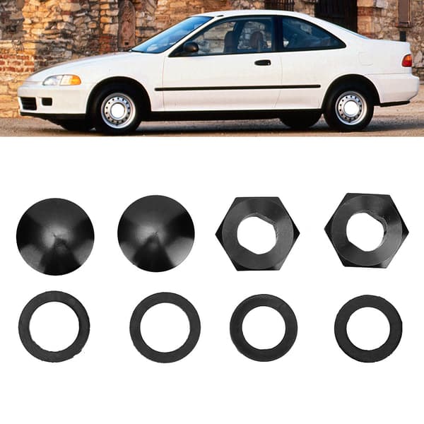 Komplet aluminium bageste hardware-sæt tilbehør til Honda Civic 92 95