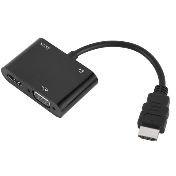 HD Multimedia Interface til VGA HD Multimedia Interface Adapter 1920x1080 HDTV Adapter til Computer Desktop Laptop PC