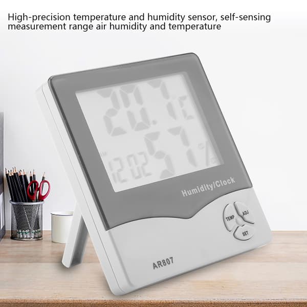 Digital temperatur- og fuktighetshygrometertermometer fra SMART SENSOR