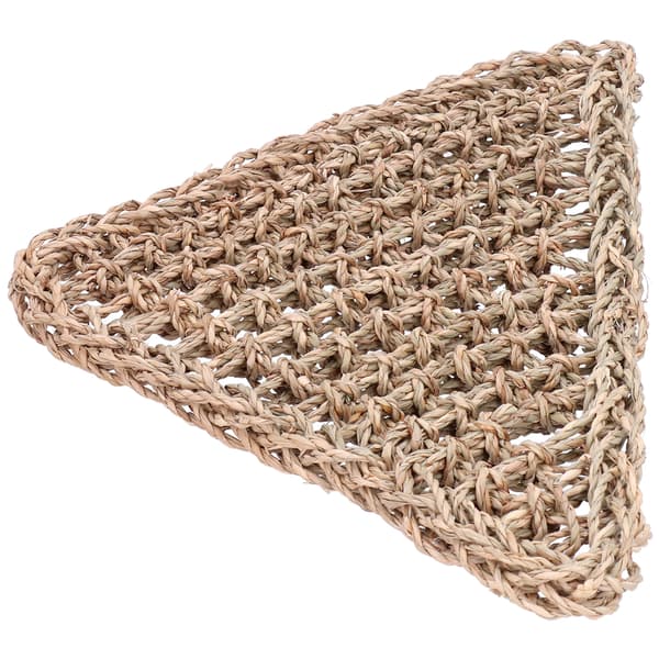 Triangulär 32x32x42CM Ödle Hängmatta Husdjursmatta Halmmadrass Reptil Hängande Säng