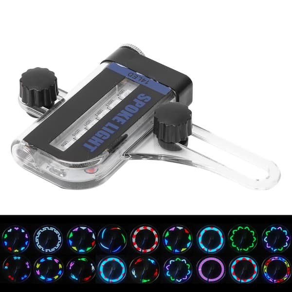 Terrengsykkel Dobbel Side 14 LED RGB Eikelys Trådlampe Tilbehør