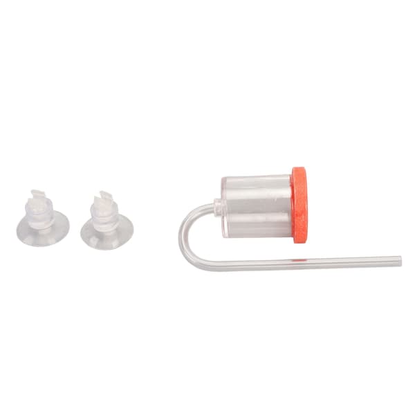 Professionel Høj Opløsning Ilt CO2 Diffuser Transparent Akvarium Luftfordeler