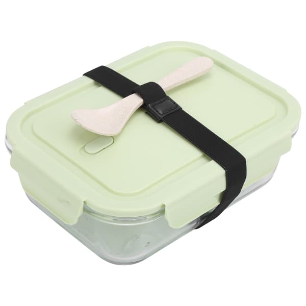 Stretchbar Bento Lunchbox Snabbt Justerbart Nylonbälte för Picknick