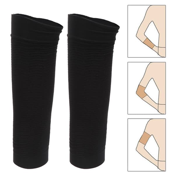 3 par smala armar vad smalare elastisk tryckhylsa armbindel skyddsutrustning svart