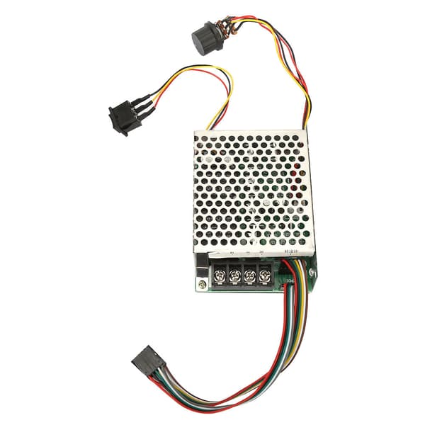 Digitalt display 0 til 100 prosent justerbar PWM DC motorhastighetskontroller 10-50V 40A reversibel