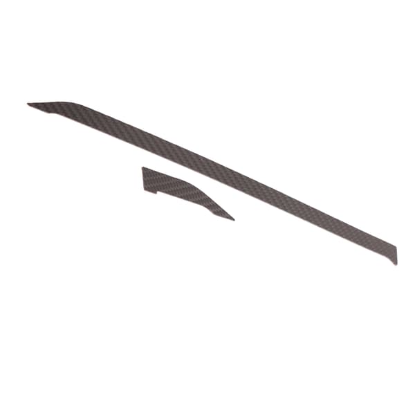 2 STK UTV Midterkonsolbeklædning Kulfiber Glat Overflade Erstatning for Polaris RZR PRO XP 2021+