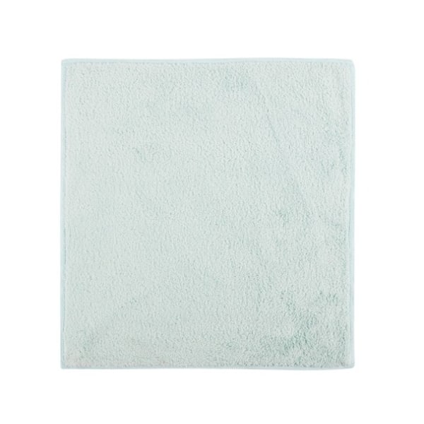 3 bitar absorberande korallfleece fyrkantig handduk förtjockad liten fyrkantig handduk liten handduk liten näsduk 30*30 (Coral sammetshandduk - grön),