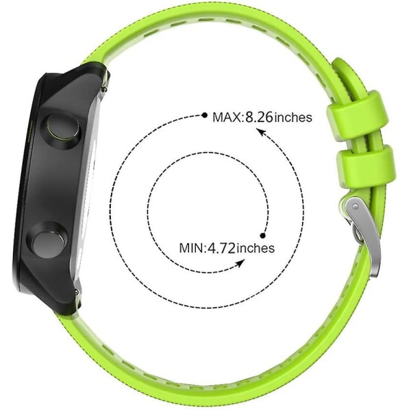 Garmin Forerunner245 Strap, 15# Grön