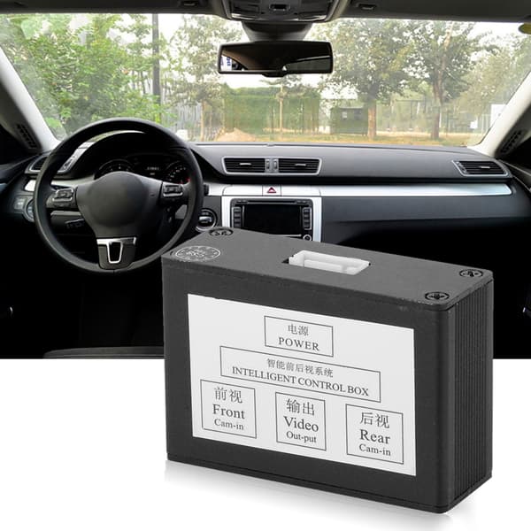 Smart Bilparkeringskamera Video Switch Kanal Kontrollboks Adapter