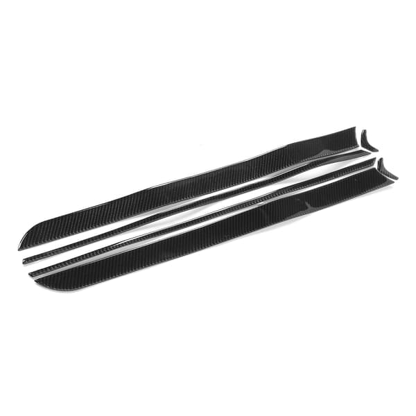 6 stk. innvendig dørpanelbekledning karbonfiberlistbeskytter passer til Mitsubishi Lancer 2008-2016