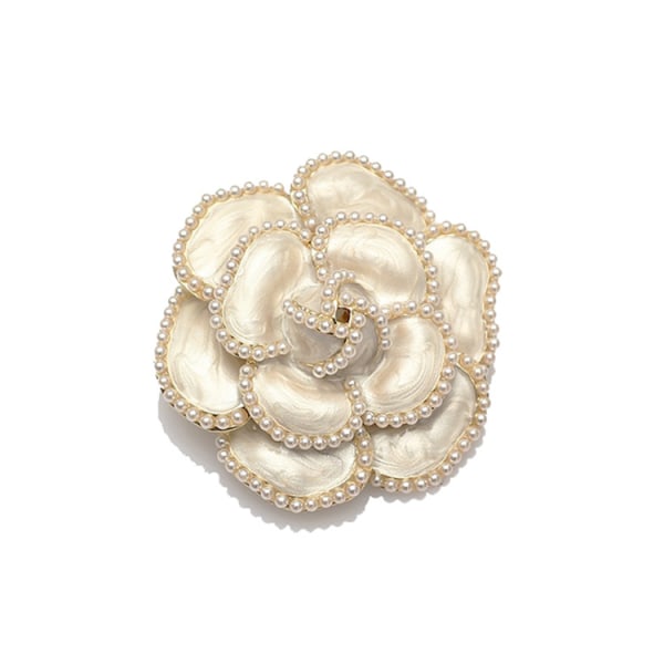 Pearl Camellia Corsage Damtemperament liten doft
