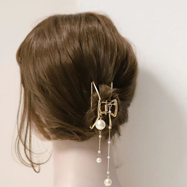 Back Of Head Catch Clip Pendant Huvudbonad Kam Baksida Kam Hårtillbehör Brudbröllopshår A