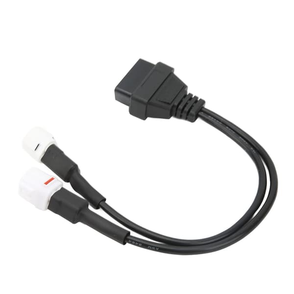 OBD2 til 3-benet og 4-benet diagnostisk adapterkabel Læs motordata Fejlfinding til motorcykel