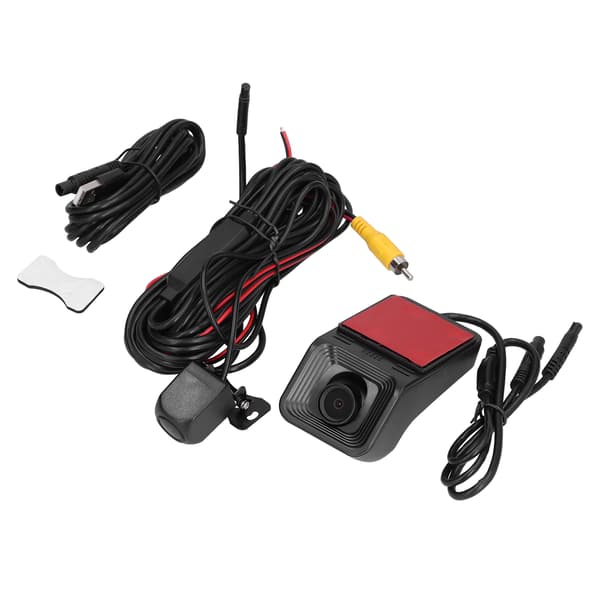 USB Dash Cam 1080P HD kjøreopptaker med doble linser, ADAS, Android-navigasjon, universell