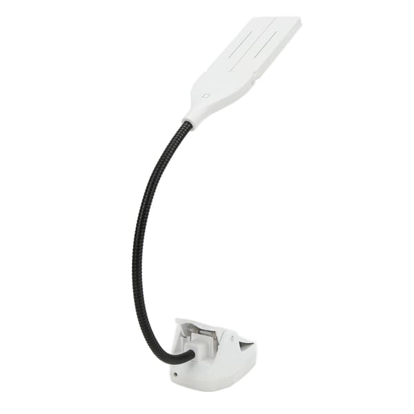 Notestativlys LED Oppladbart Bøybart Profesjonelt Design Hvit Lampe for Konserter Hjemme