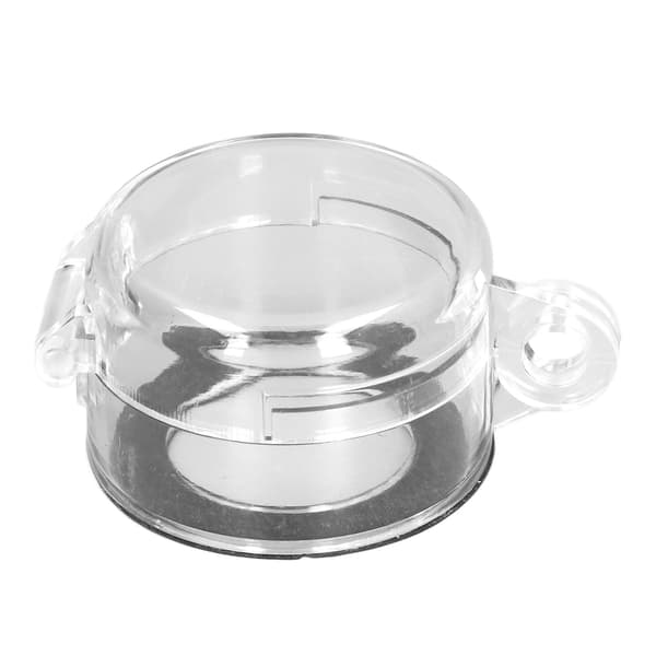 30 mm läpinäkyvä pölytiivis painikekansi BS 02