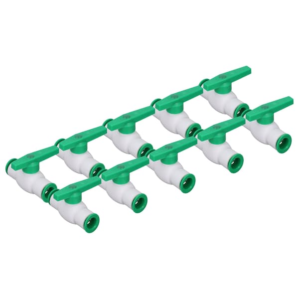 10 st Snabbkoppling PPR Vattenrör Kopplingssats 20mm 0.79in