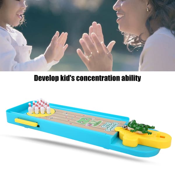 Mini Keilapeli Setti Pöytäkone Vanhempi Lapsi Interaktiiviset Pallolelut
