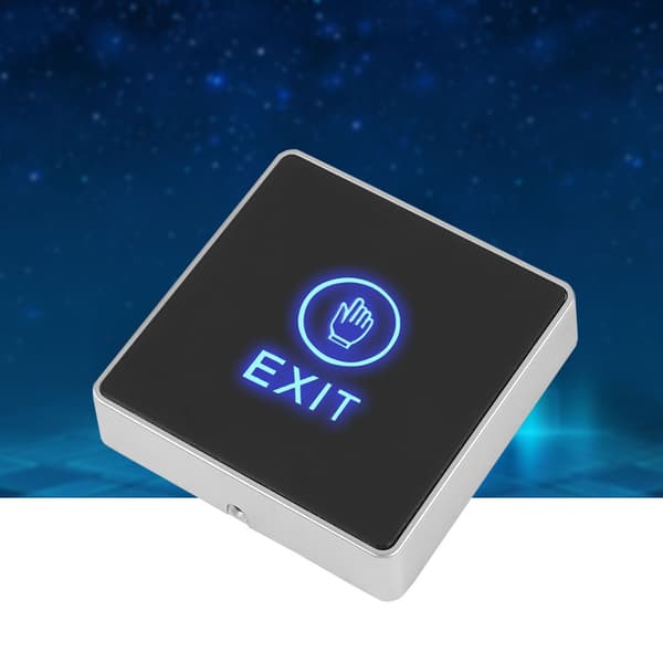 Dør Touch Exit Release Knap Switch Panel LED Lys til Dørkontrolsystem