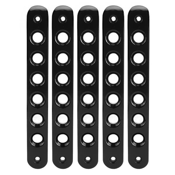 Side Door Grab Handle Insert & Push Button Knobs Cover Passer til Jeep Wrangler Jk Unlimited 07-18
