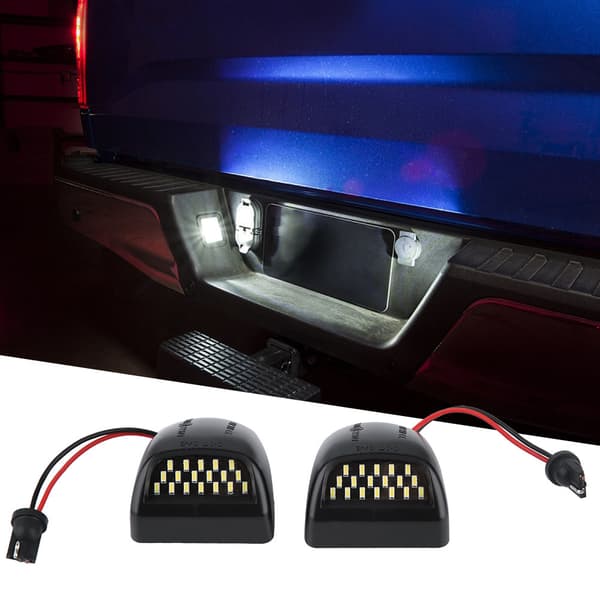 Chevrolet Silverado ABS Nummerplade LED Lys Høj Kvalitet