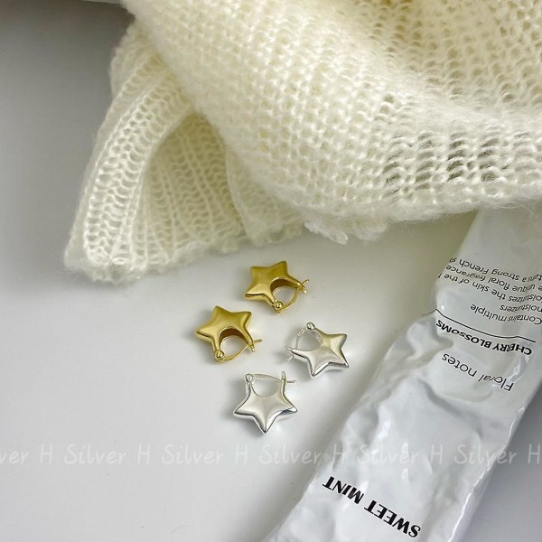 Ørering Star S925 Sølv modesmykker Ac5134 silver