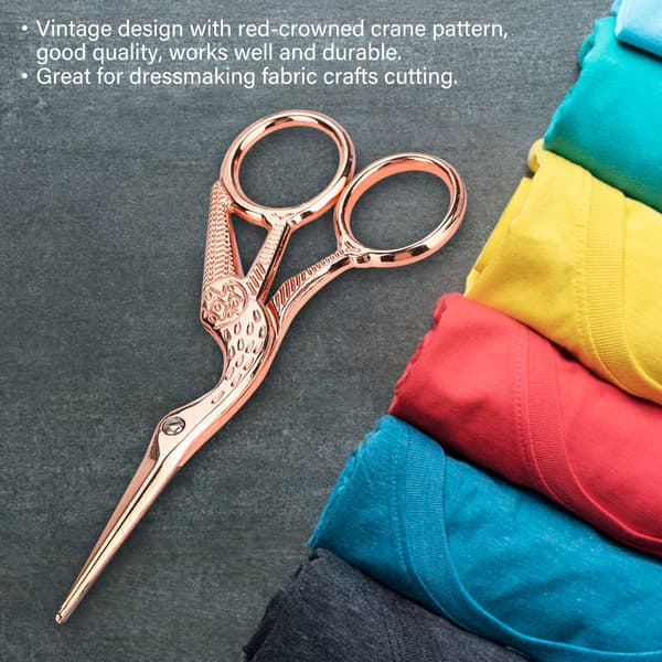 Retro sy saks i rustfrit stål - Essential DIY Crafts Tool