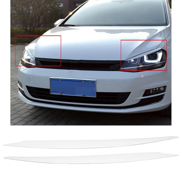Golf 7 GTI 2013 2018 Vit Ögonbryn Ögonlock Trimskydd
