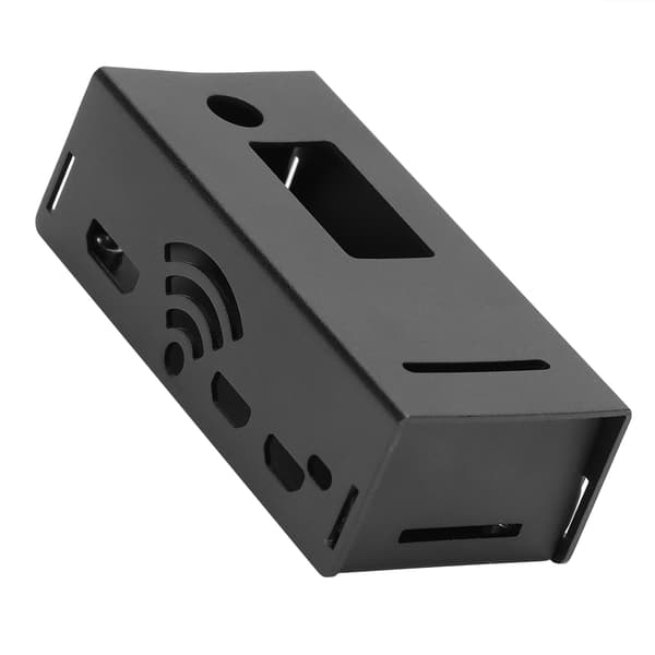 Raspberry Pi Model Gennemsigtig Digital Aluminiumlegering Hotspot Case Walkie Talkie