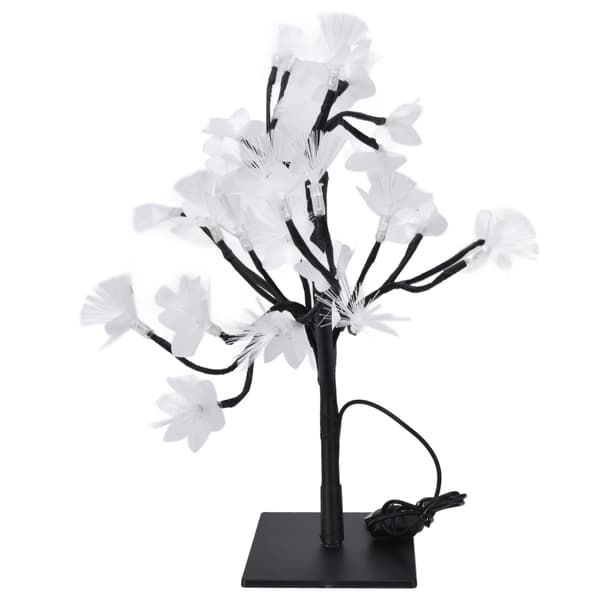 24 LED Fiber Optic USB-driven Simuleringsblomma Lampa Heminredning