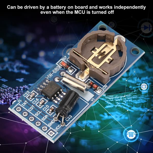 PCF8563 PCF8563T 8563 I2C Realtidsklockmodul Kort Kompatibel med Arduino